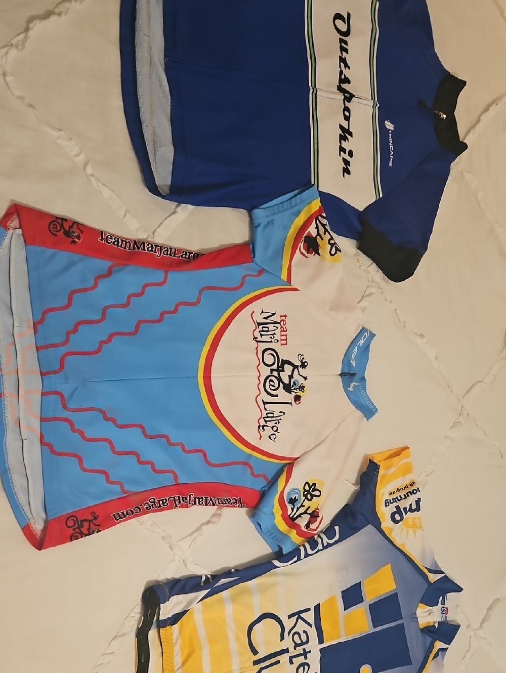 Women's Short Sleeve Cycling Jerseys (2 Sm, 1 XS)